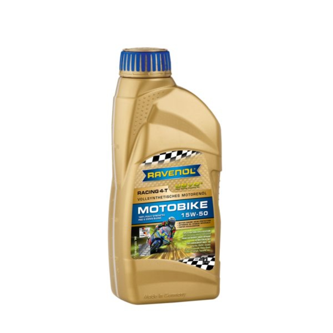 Моторно масло RAVENOL RACING 4-T Motorbike 15W-50 1л.