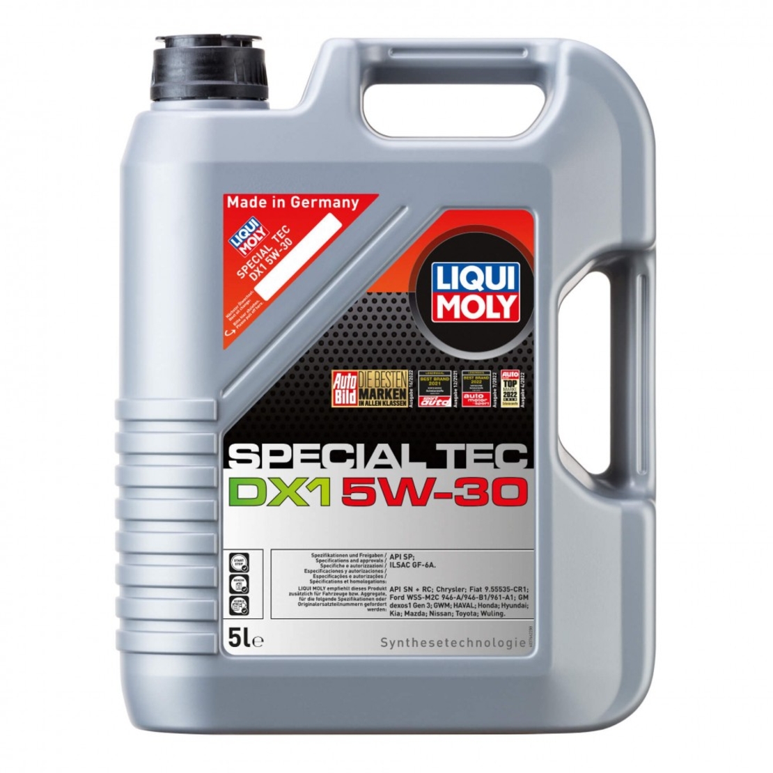 Масло Масло LIQUI MOLY Special Tec DX1 5W-30 - 5 Литра