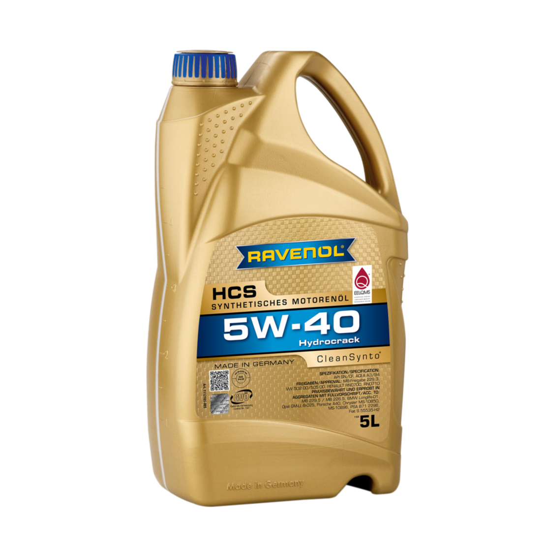 Моторно масло RAVENOL HCS 5W-40 5л.