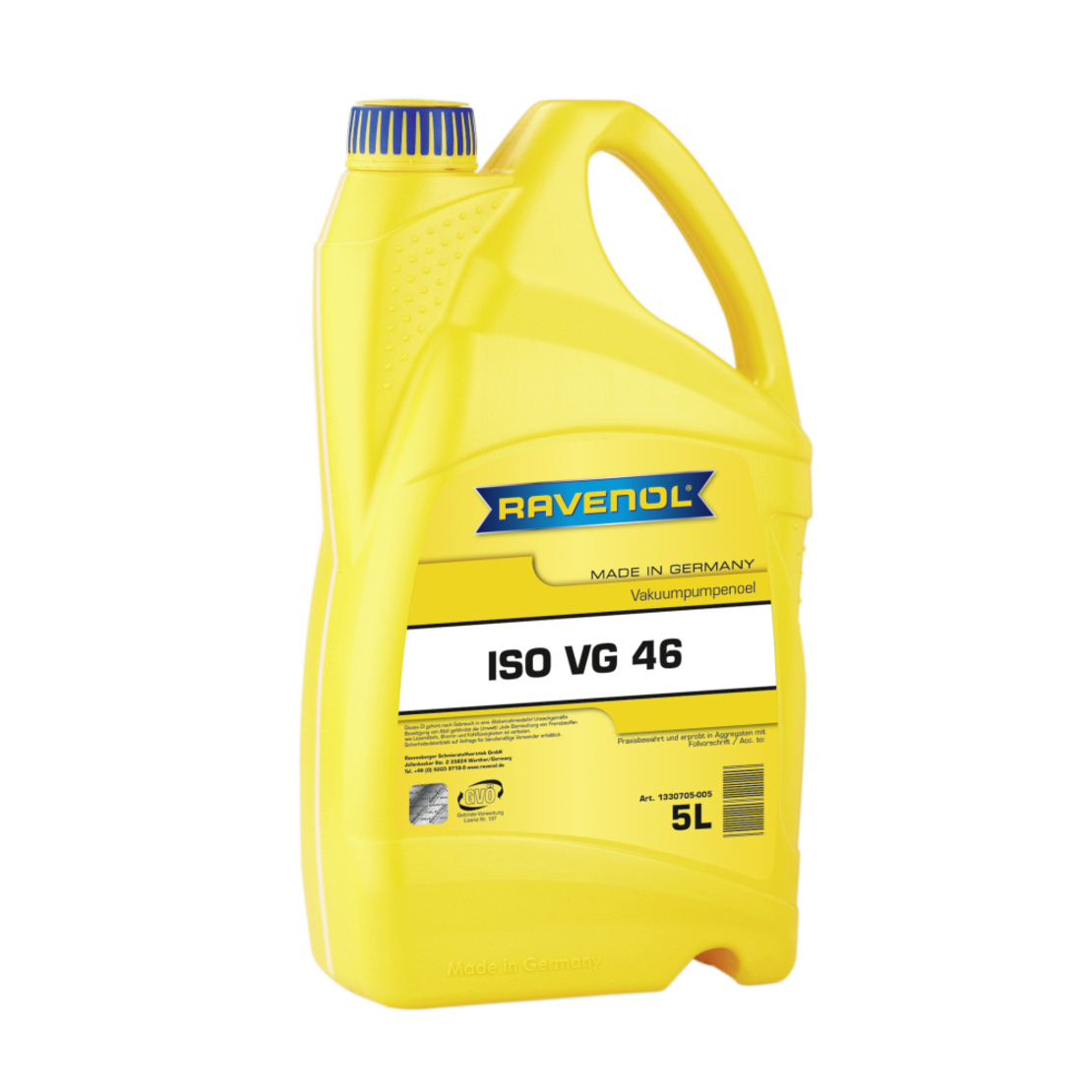 Масло за вакуум помпи RAVENOL Vakuumpumpenoel ISO VG 46 5л.