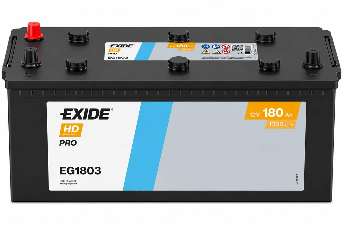 Акумулатор Exide Start PRO 12V 180Ah 1000A EG1803
