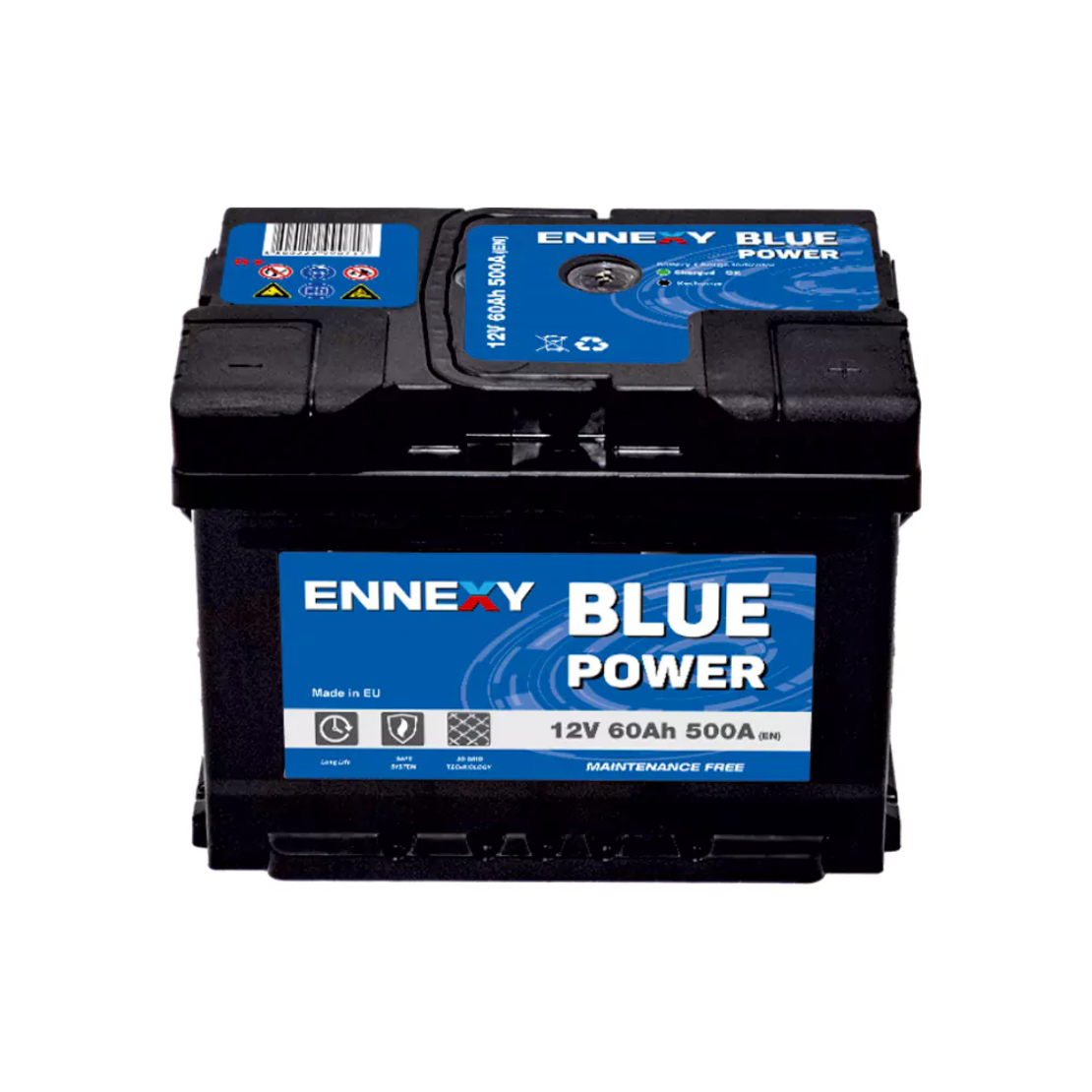 Акумулатор Ennexy Blue Power 12V 60Ah 500A L2 /л+/