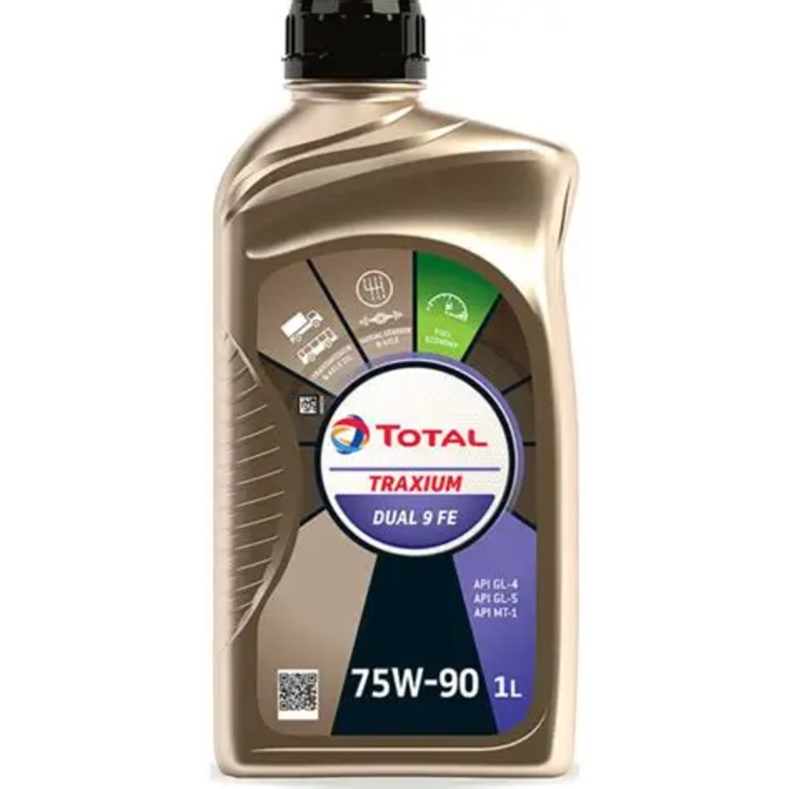 Масло TOTAL TRAXIUM DUAL 9 FE 75W-90 - 1L