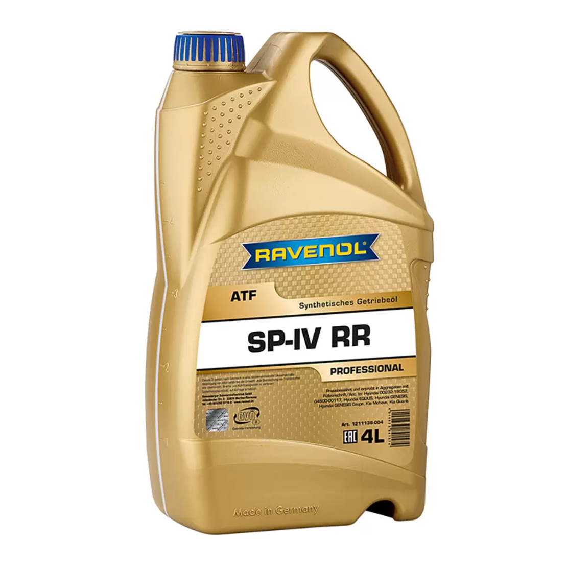 Трансмисионно масло RAVENOL ATF SP-IV RR 4л.