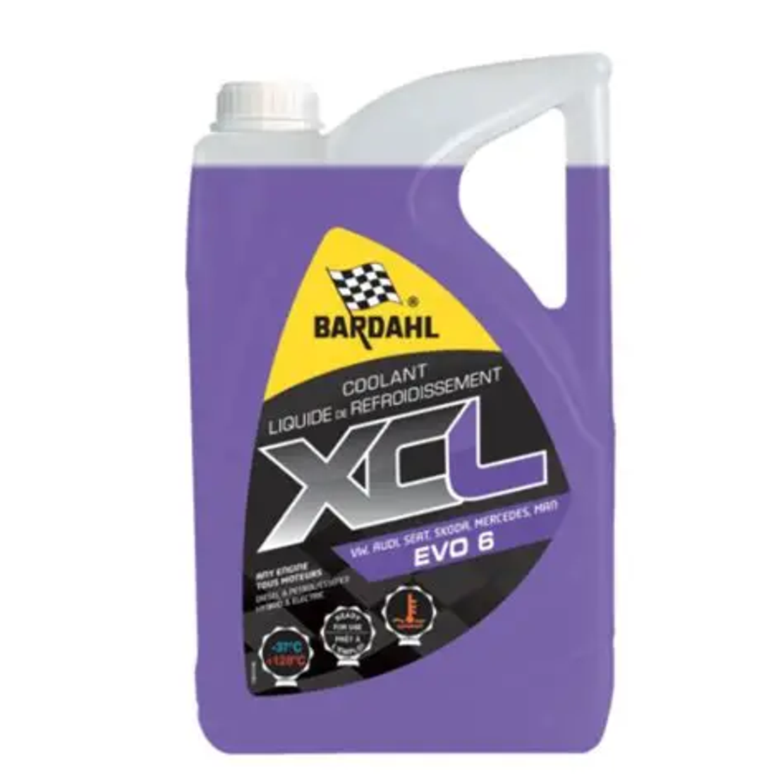 Bardahl-Антифриз XCL EVO 6 -37°C
