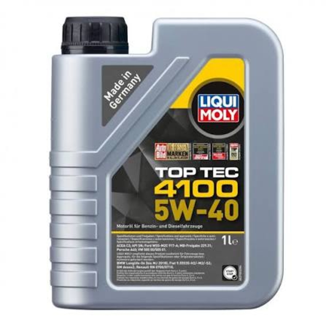 Масло LIQUI MOLY Top Tec 4100 5W‑40 - 1 Литър