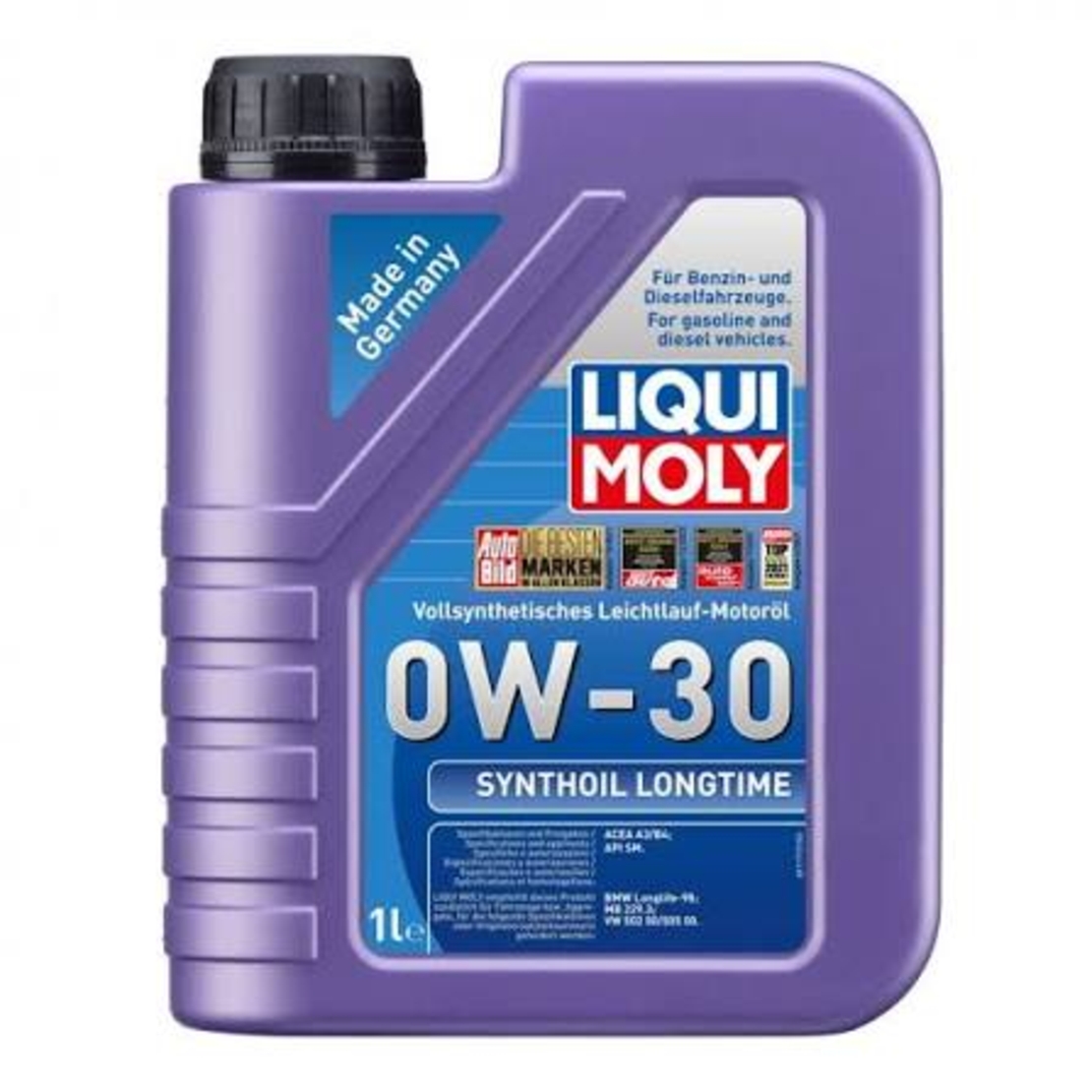 Масло LIQUI MOLY Synthoil Longtime 0W‑30  - 1 Литър