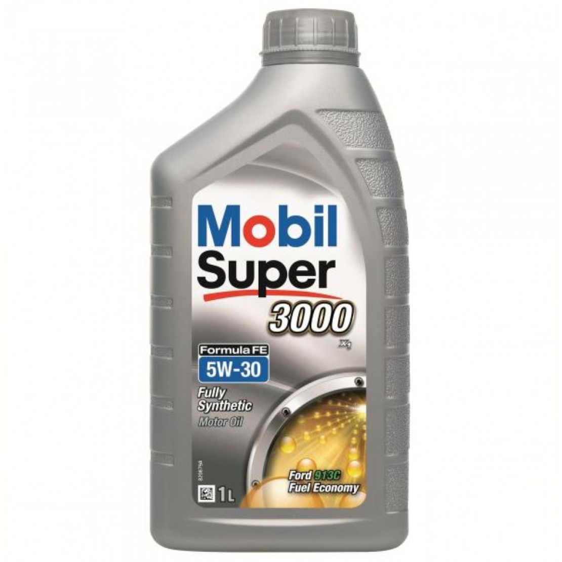 Моторно масло MOBIL SUPER 3000 X1 Formula Fe 5W-30 1л.
