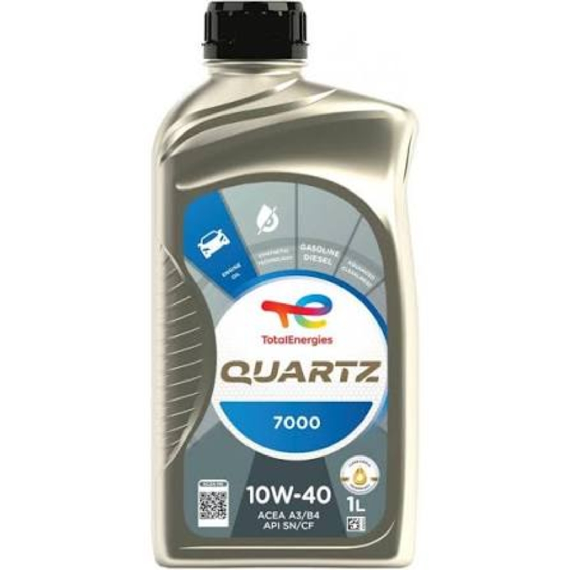 Масло TOTAL QUARTZ 7000 10W40 - 1L