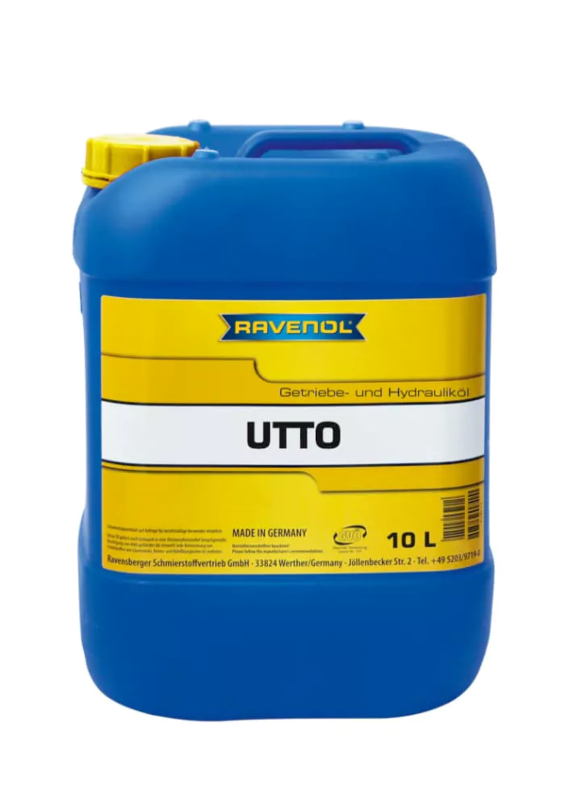 Универсално трансмисионно масло RAVENOL Getriebeoel UTTO 10л