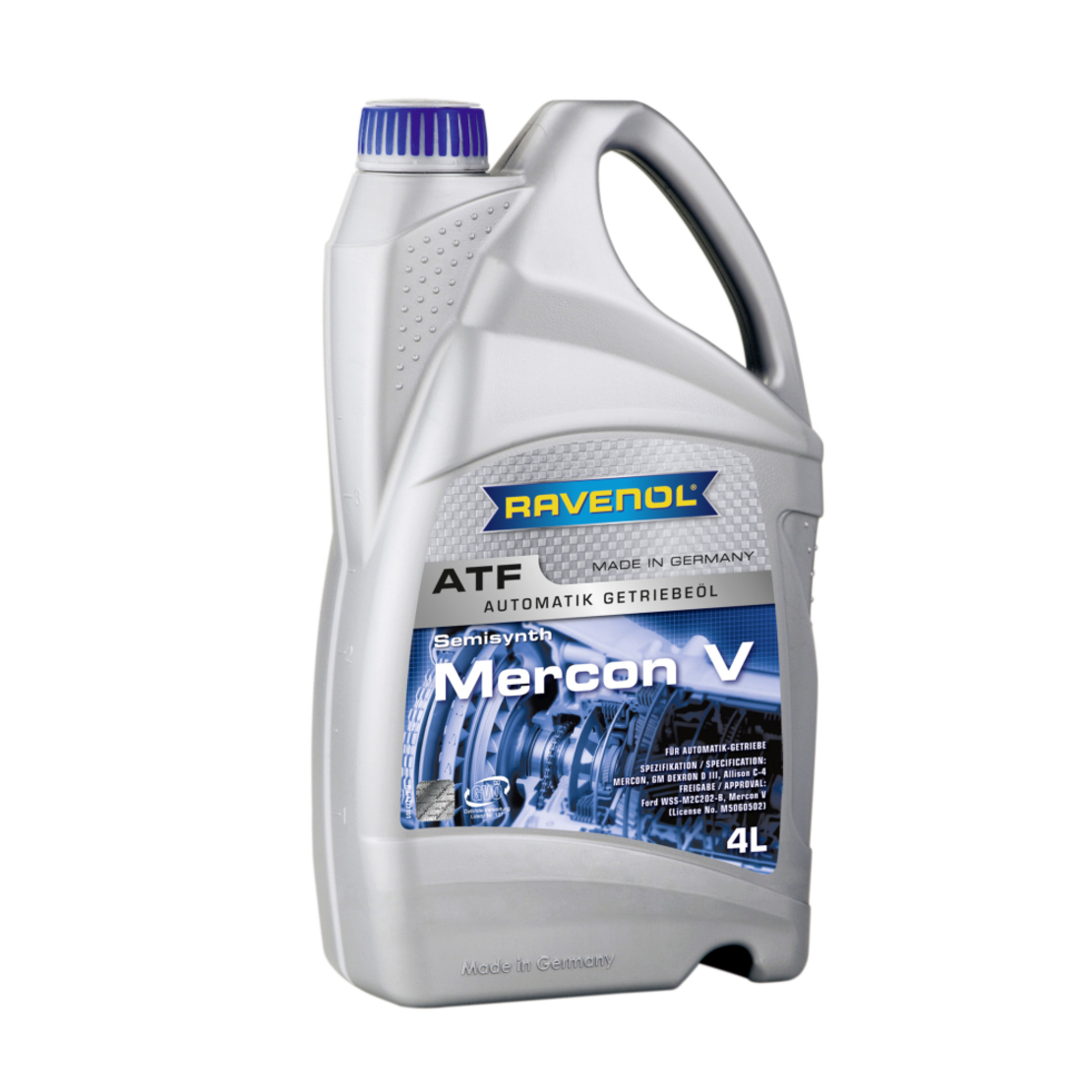 Трансмисионно масло RAVENOL ATF MERCON V 4л.