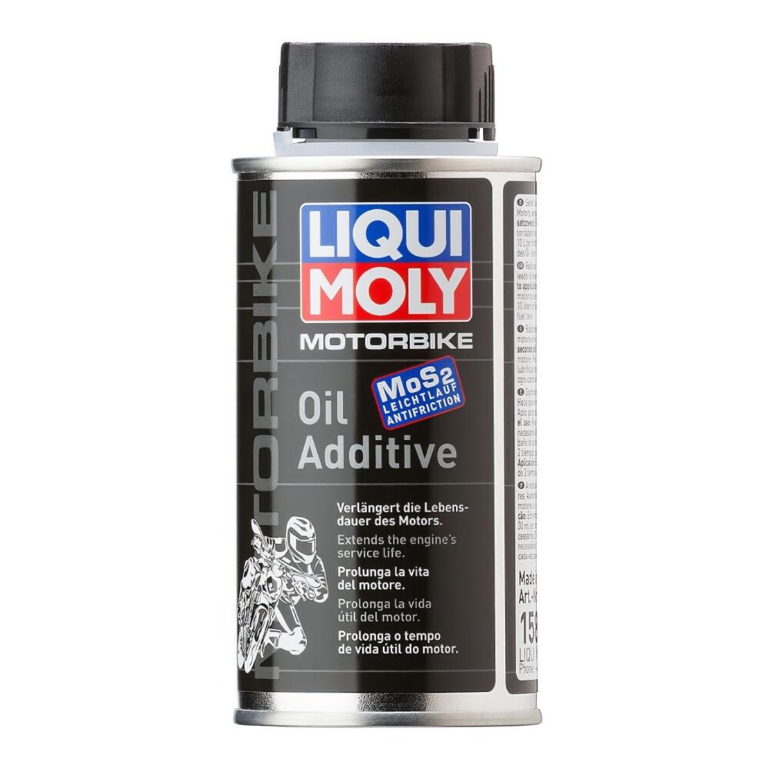 Добавка LIQUI MOLY Motorbike Oil Additive MoS2- 125 мл.