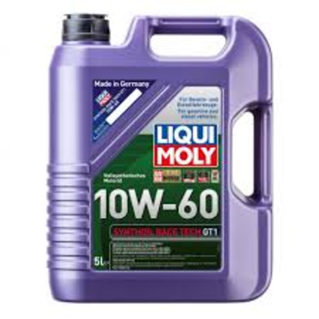 Масло LIQUI MOLY Synthoil Race Tech GT1 10W‑60 - 5 Литра