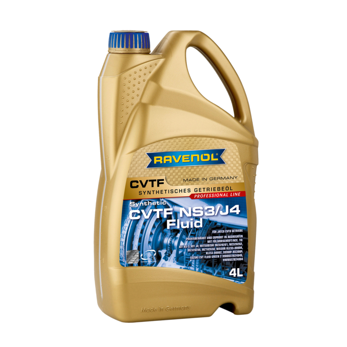 Трансмисионно масло RAVENOL CVTF NS3/J4 Fluid 4л.