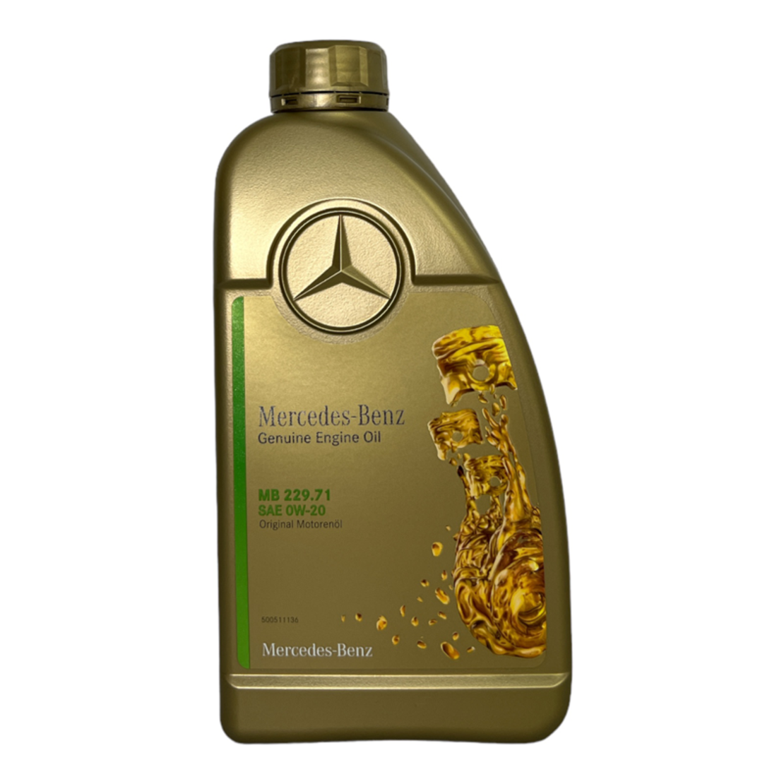 Масло Mercedes-Benz 0W-20 – MB 229.71 - 1 Литър 000 989 23 07 11