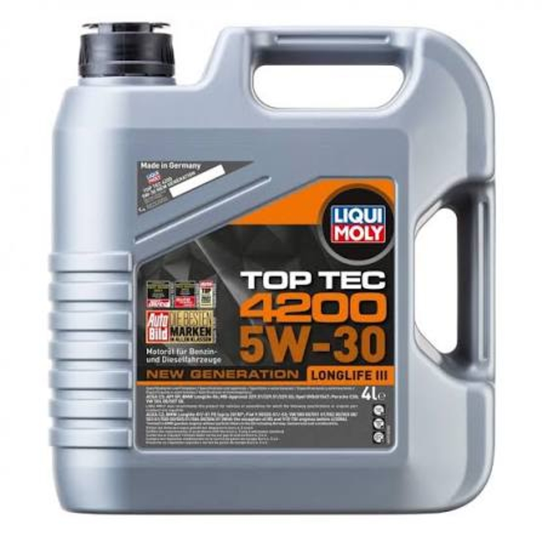 Масло LIQUI MOLY TOP TEC 4200 5W‑30 - 4 Литра