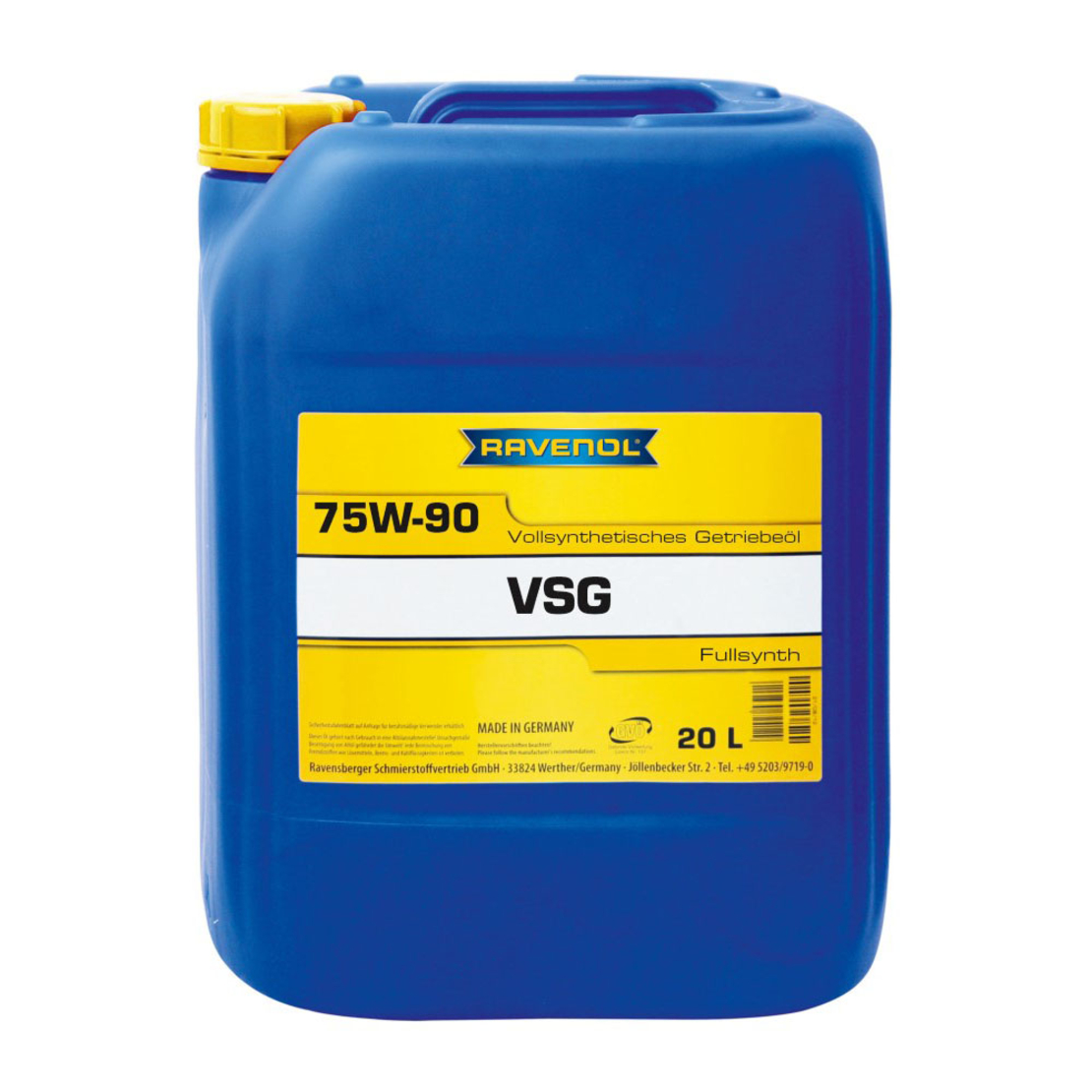 Трансмисионно масло RAVENOL VSG 75W-90 20л.