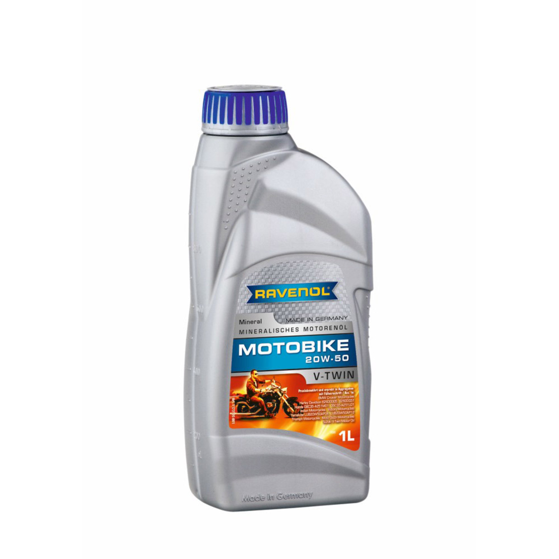 Моторно масло RAVENOL Motobike V-Twin 20W-50 Mineral 1л.