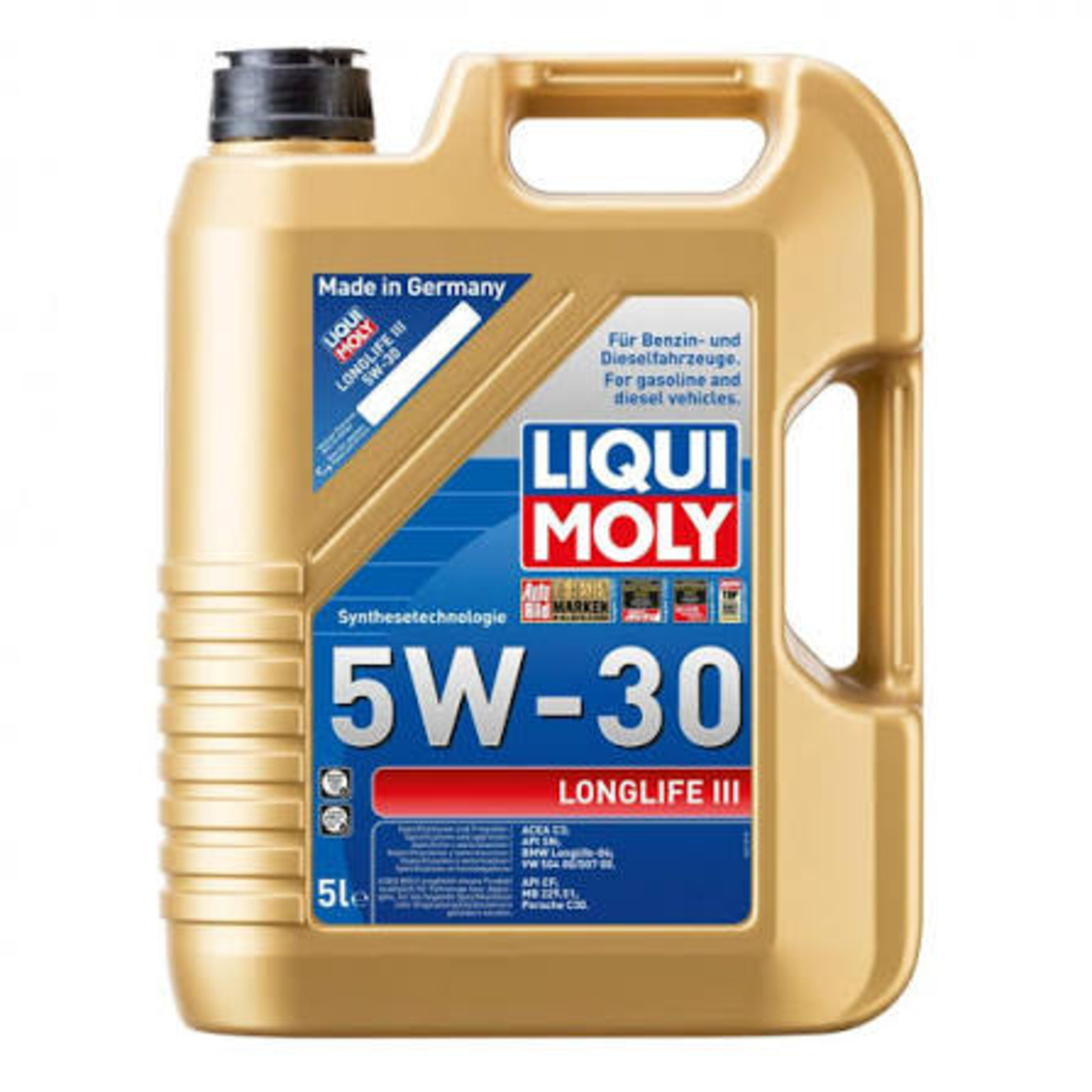 Масло LIQUI MOLY Longlife III 5W-30- 5 Литра