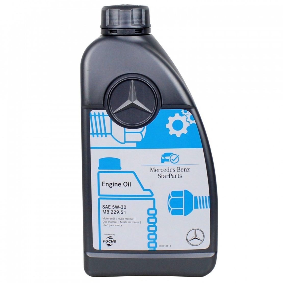 Масло Mercedes-Benz 5W-30 MB 229.51 - 1 Литър 000 989 69 10 11