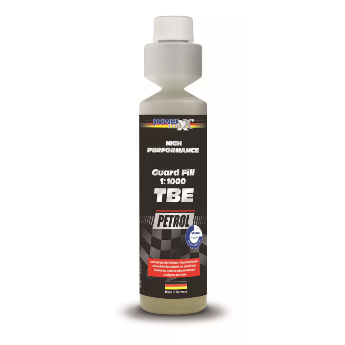 PowermaXX TBE Guard Fill Petrol 1:1000 250ml.