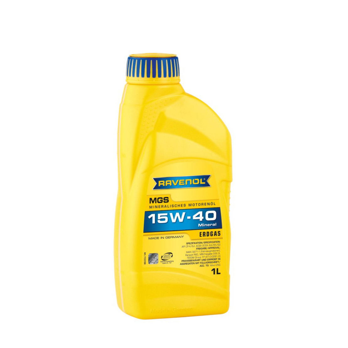 Моторно масло RAVENOL MGS 15W-40 1л.