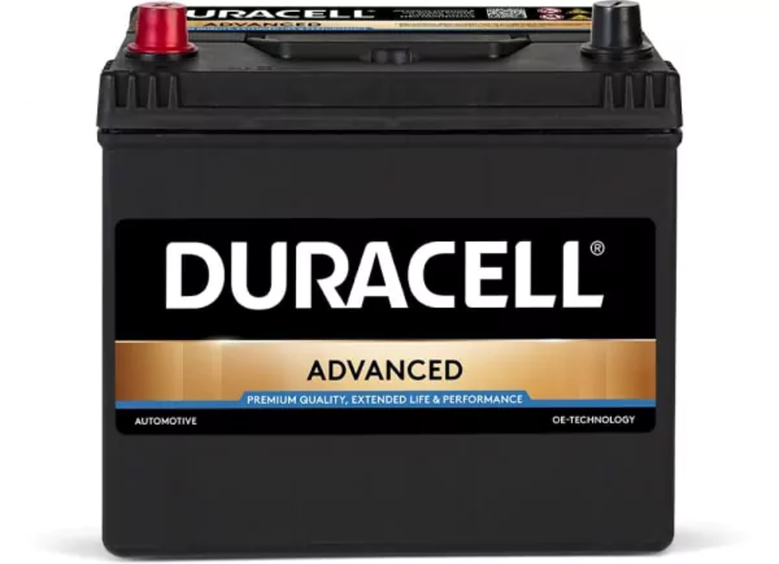 Акумулатор Duracell Advanced JIS 12V 60Ah 510A DA60L /л+/