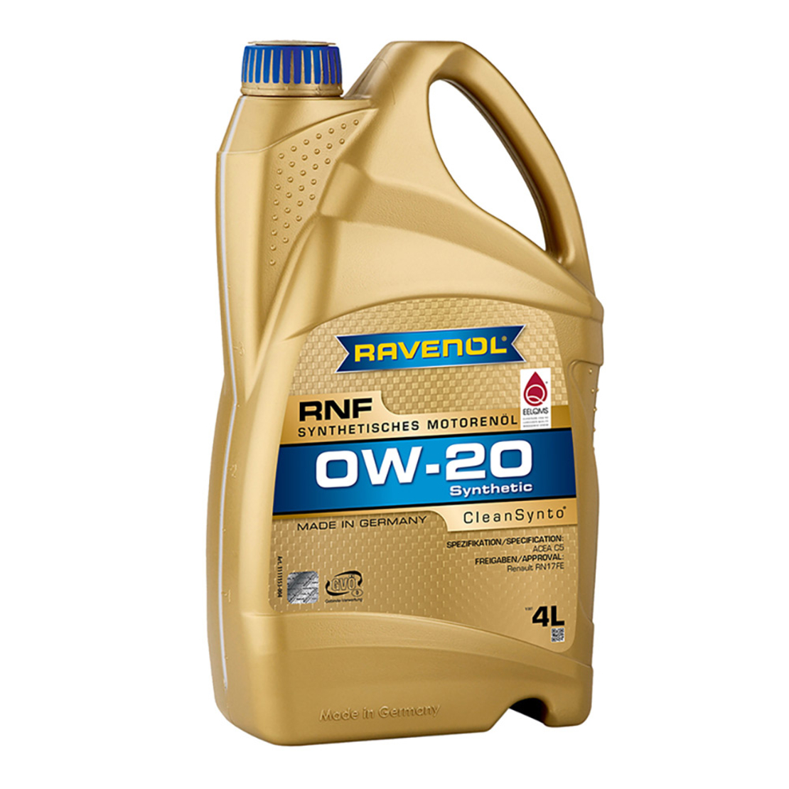 Моторно масло RAVENOL RNF 0W-20 4л.