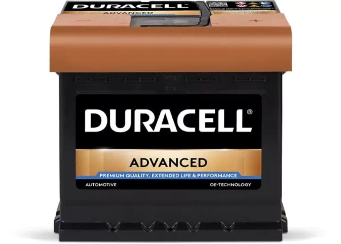 Акумулатор Duracell Advanced 12V 50Ah 450A DA50