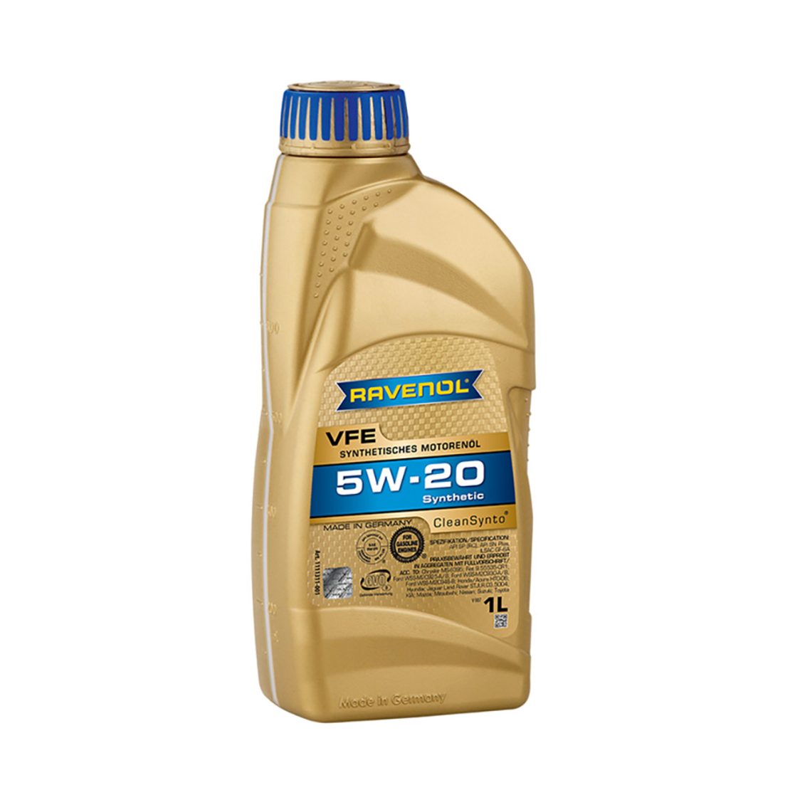 Моторно масло RAVENOL VFE SAE 5W-20 1л.