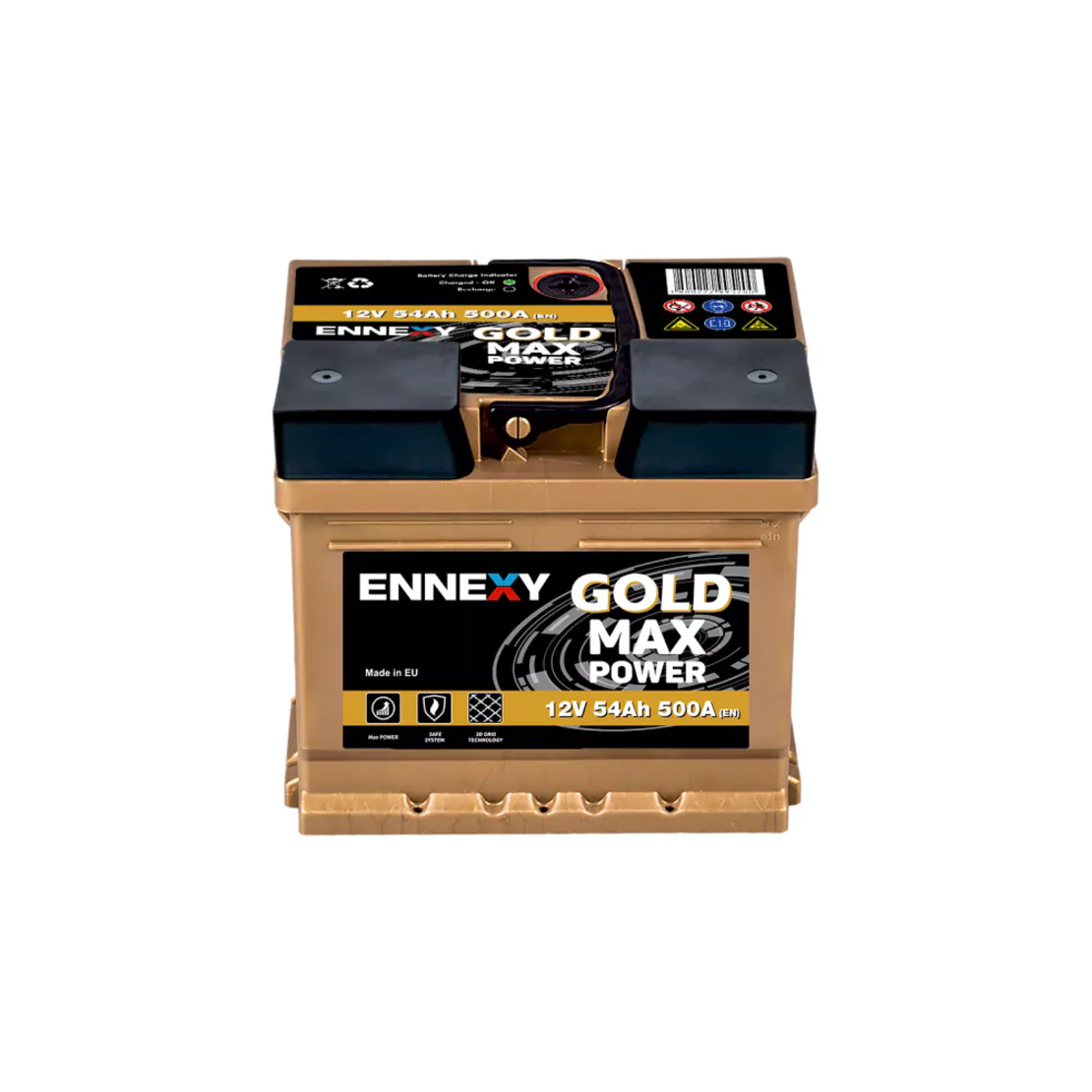 Акумулатор Ennexy Gold Max Power 12V 54AH 500A