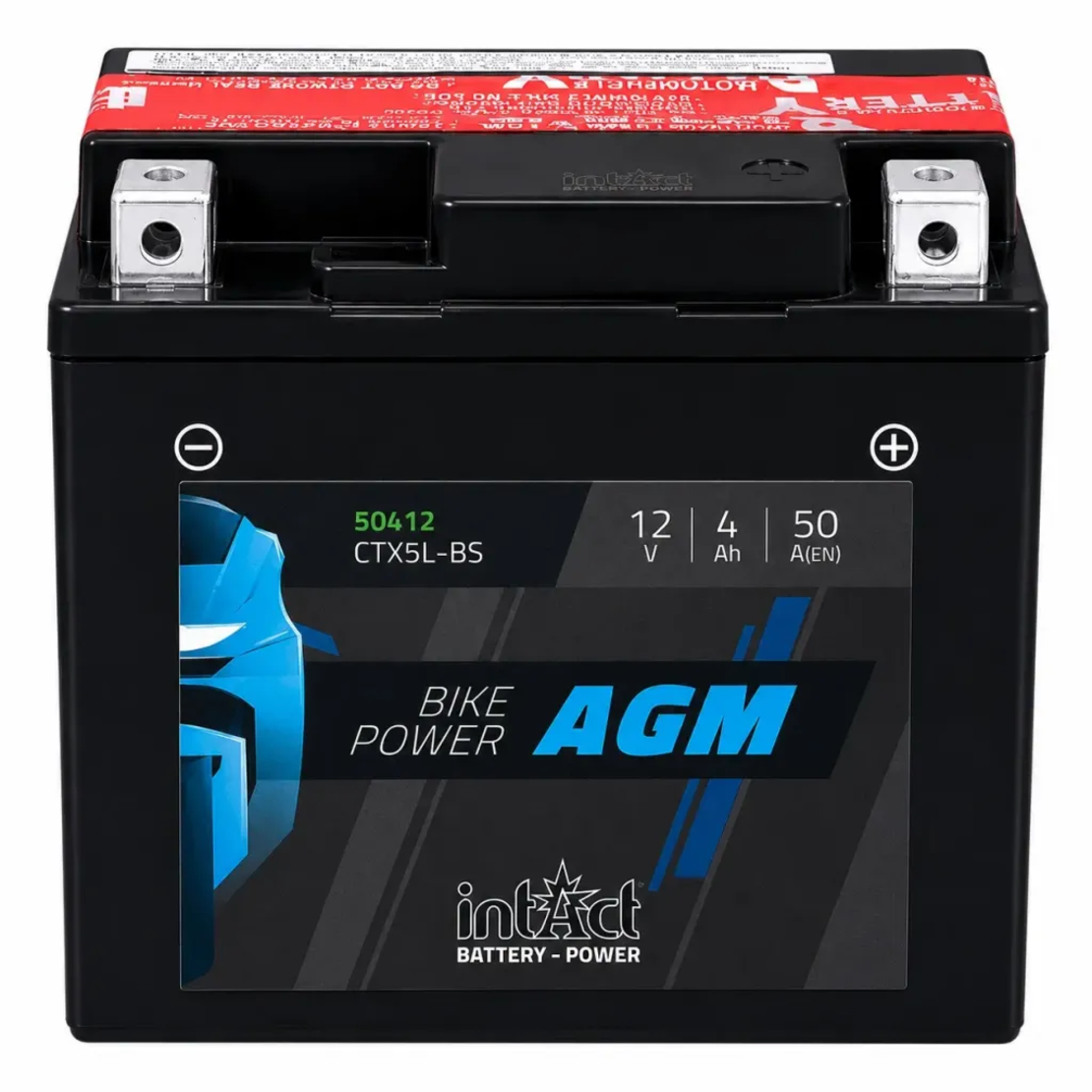 Мото акумулатор intAct Bike-Power AGM YTX5L-BS CTX5L-BS 50A