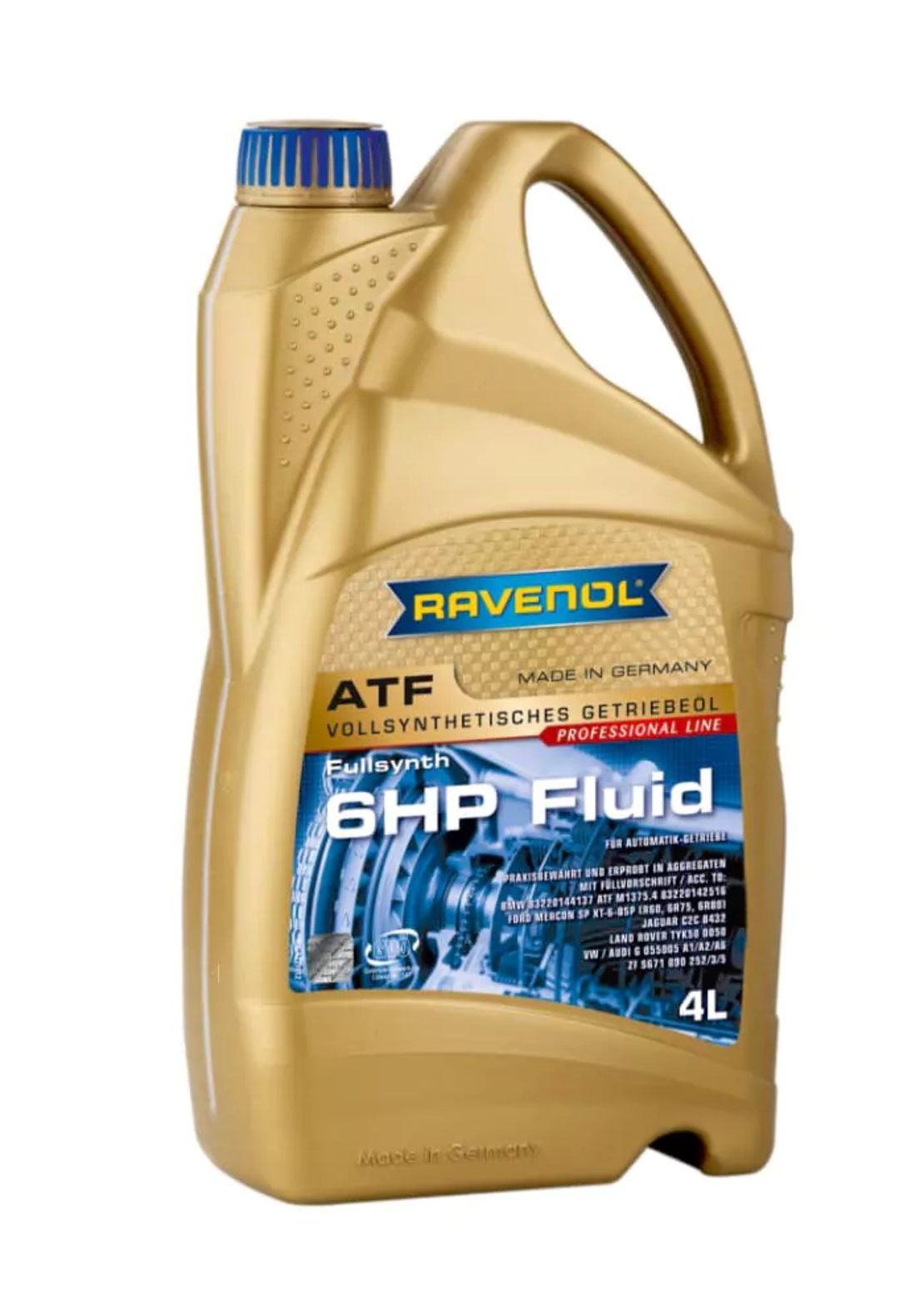 Трансмисионно масло RAVENOL ATF 6 HP Fluid 4л.