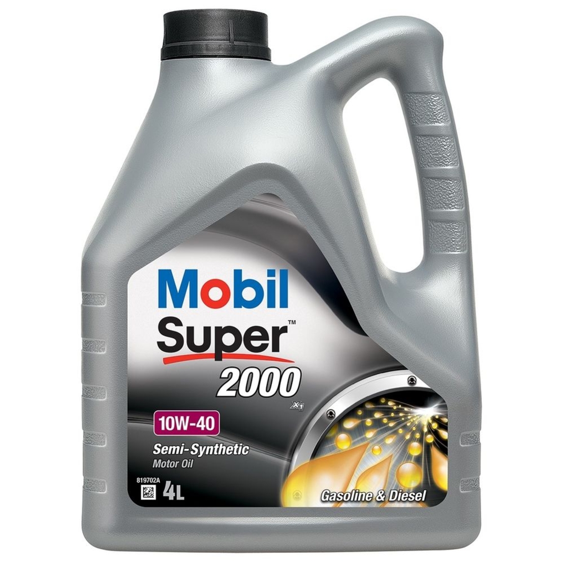 Масло Mobil Super 2000 X1 Diesel 10W-40 - 4 Литра