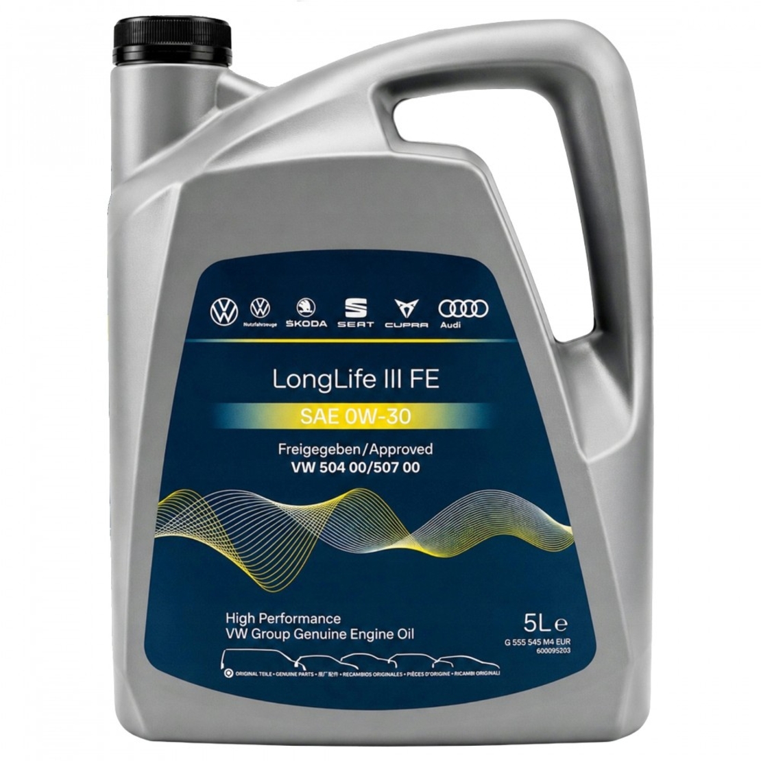 Масло VW / VAG LongLife III FE 0W-30 –  5 Литра G  S55 545 M4