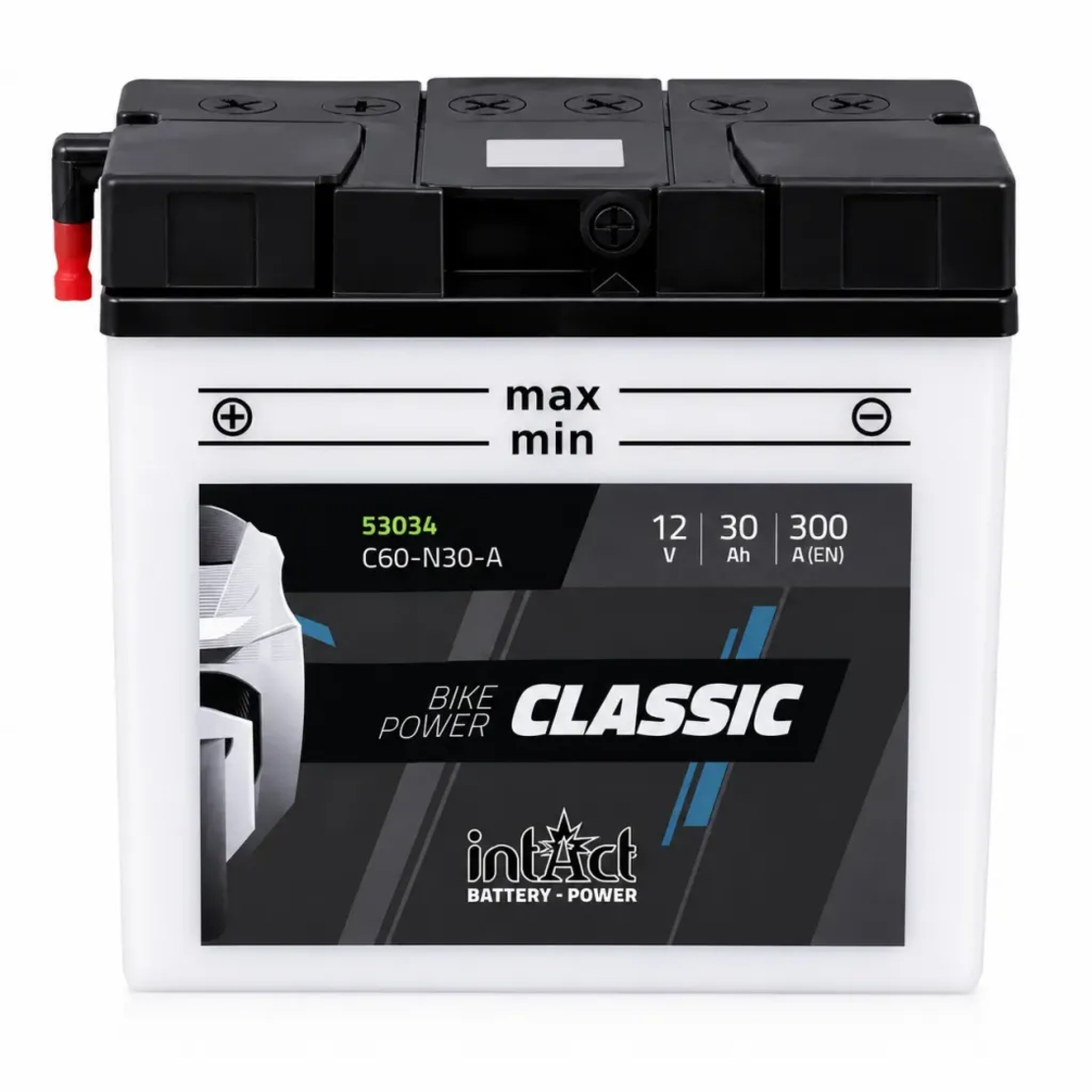 Мото акумулатор intAct Bike-Power CLASSIC C60-N30-A 300A