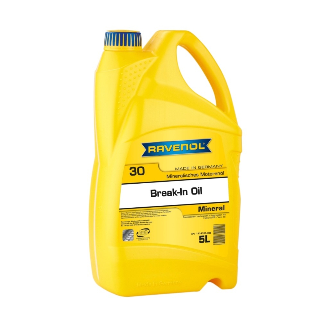 Моторно масло Ravenol Break-In oil SAE 30 5л.