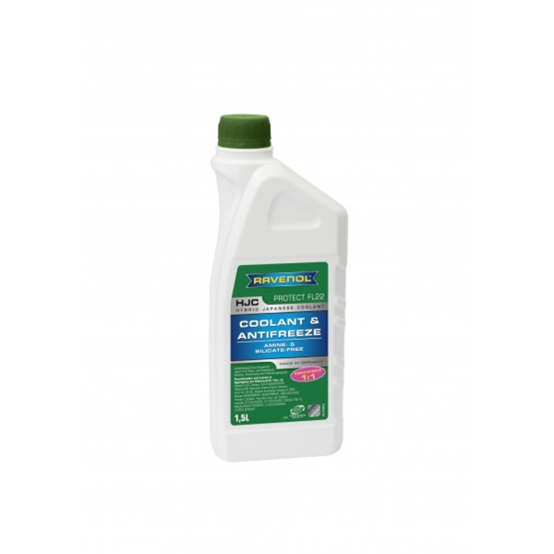 Антифриз RAVENOL HJC Concentrate Protect FL22 1.5л.