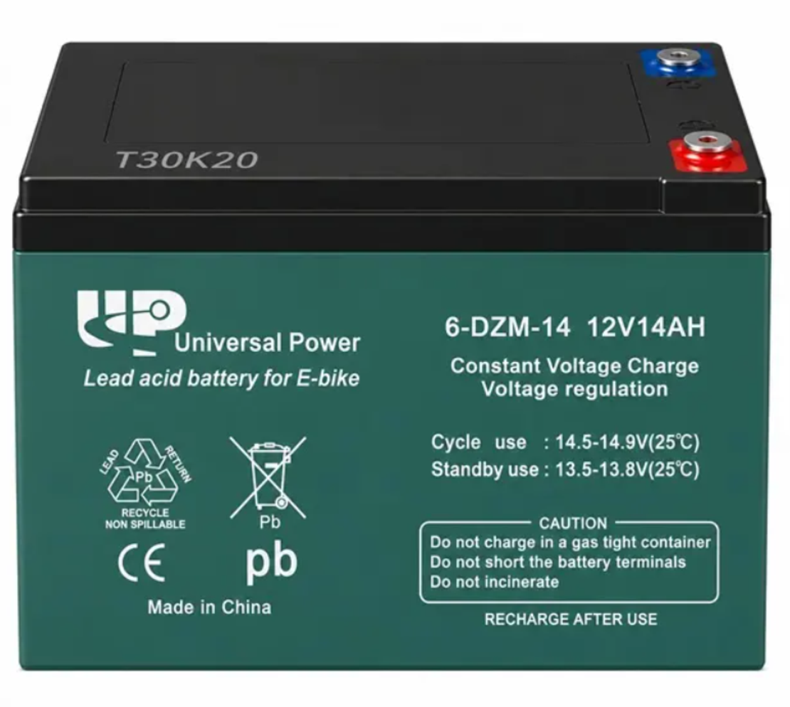 E-BIKE Акумулатор UP 12V 6-DZM-14