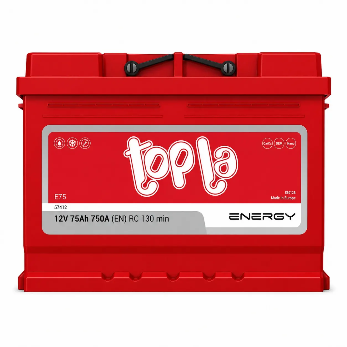 Акумулатор Topla Energy 12V 75Ah
