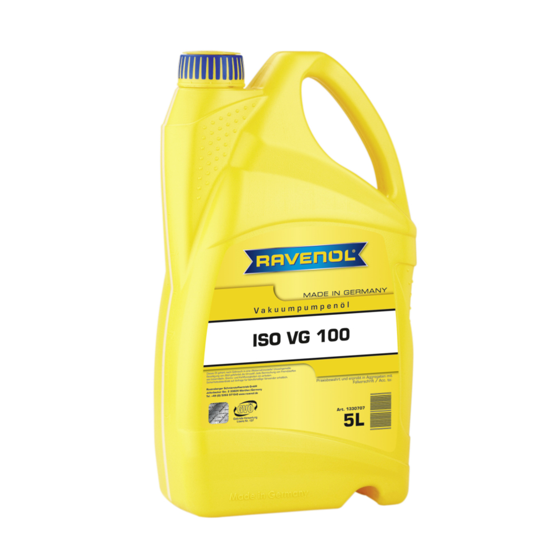 Масло за вакуум помпи RAVENOL Vakuumpumpenoel ISO VG 100 5л.