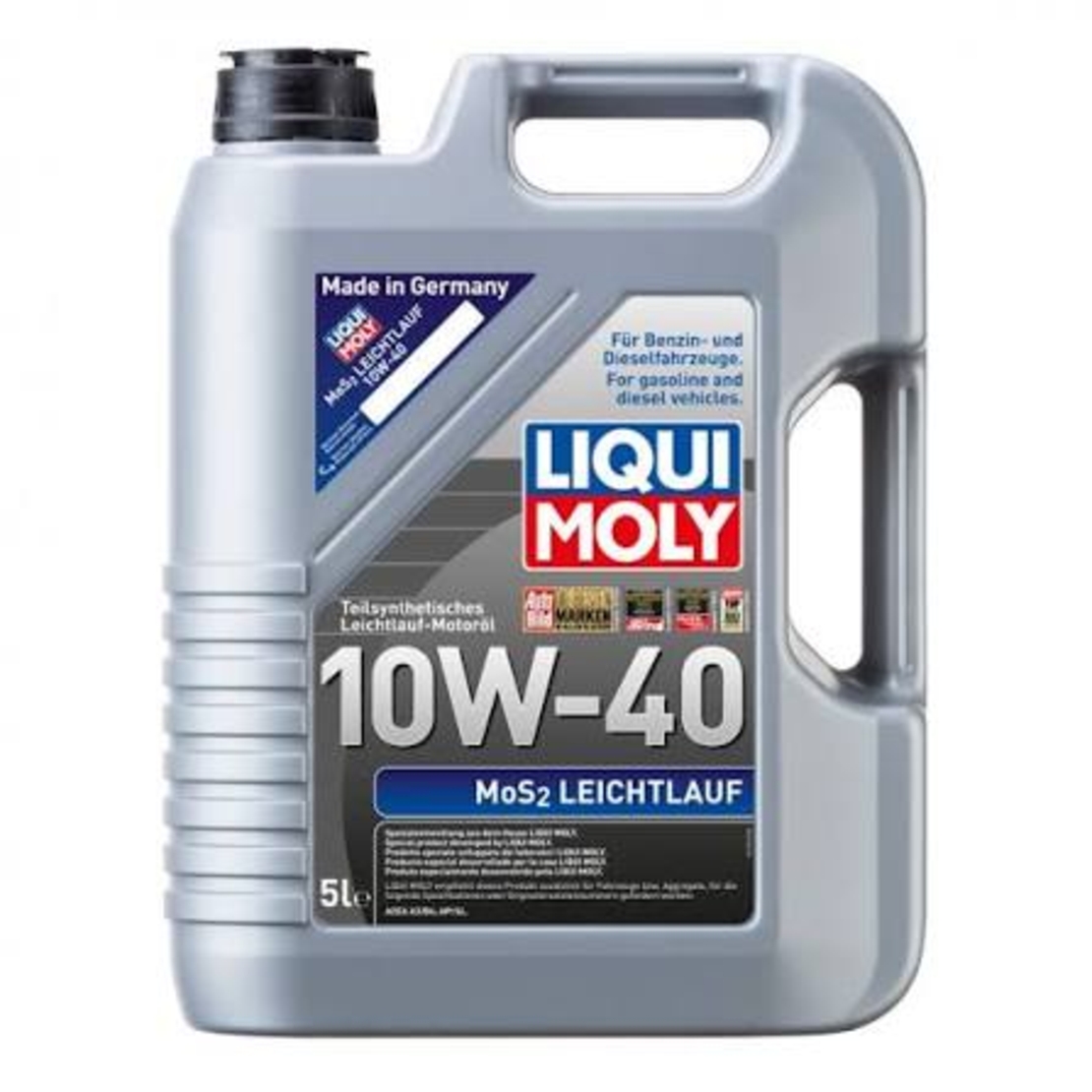Масло LIQUI MOLY MoS₂ Leichtlauf 10W‑40  - 5 Литра