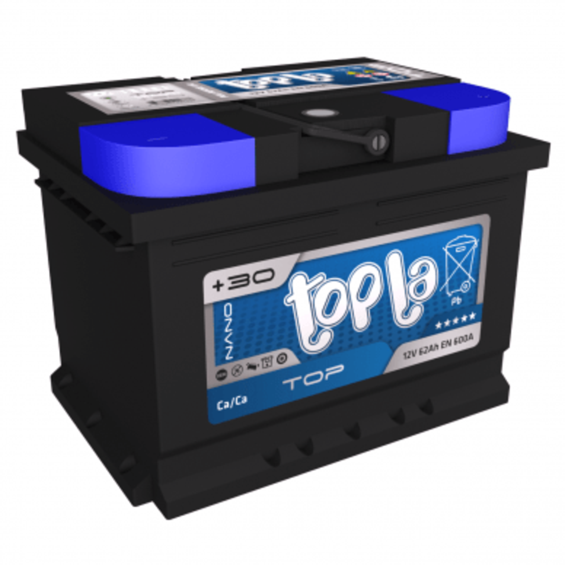 Акумулатор Topla Top 12V 62Ah 600A