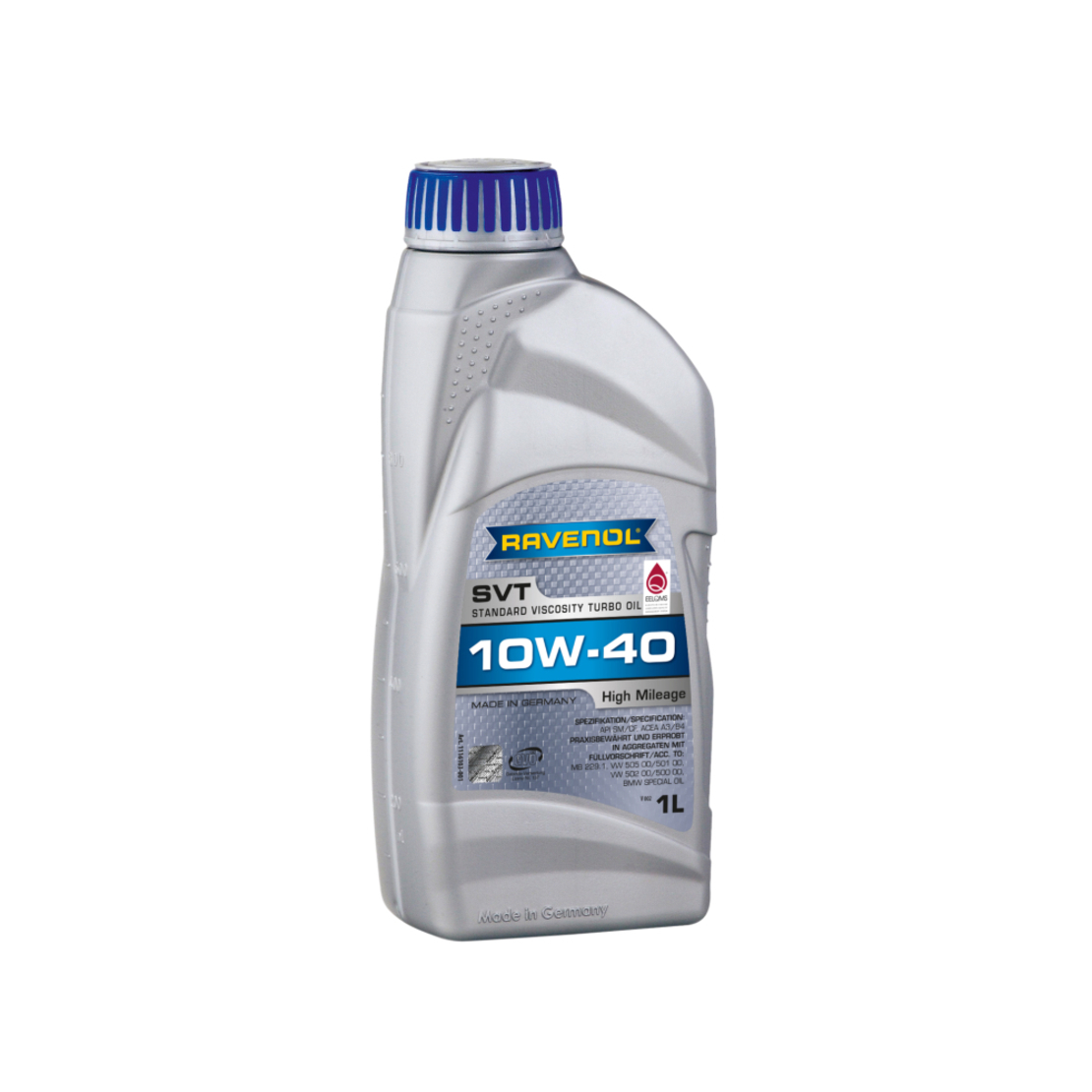 Моторно масло RAVENOL SVT Standard Viscosity Turbo 10W-40 1л