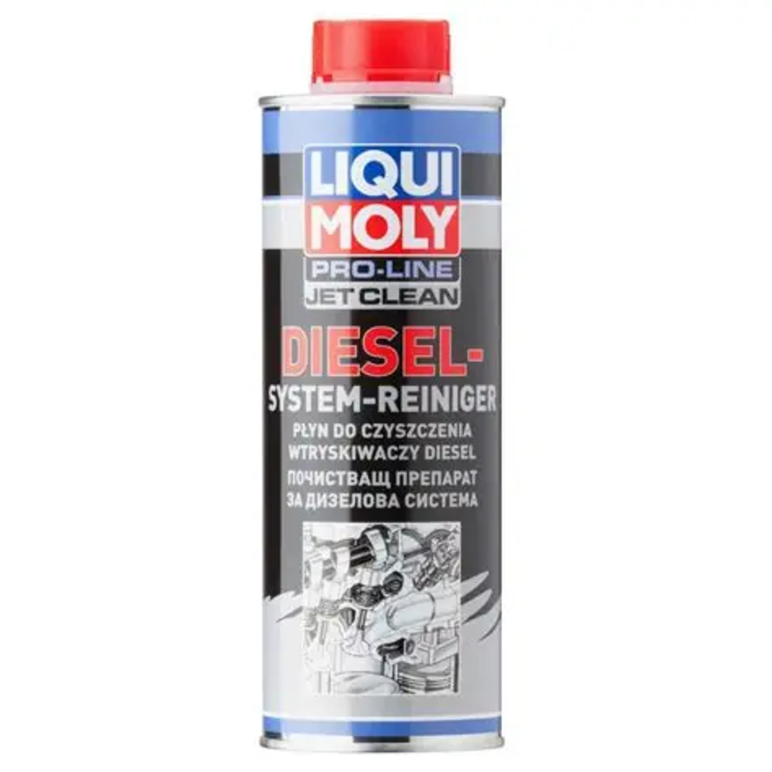 Добавка за Дизел LIQUI MOLY Pro-Line JetClean Diesel Injection Cleaner - 500 мл.