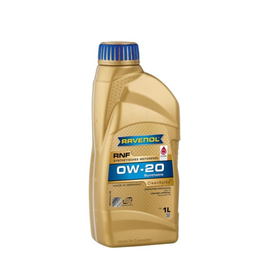 Моторно масло RAVENOL RNF 0W-20 1л.