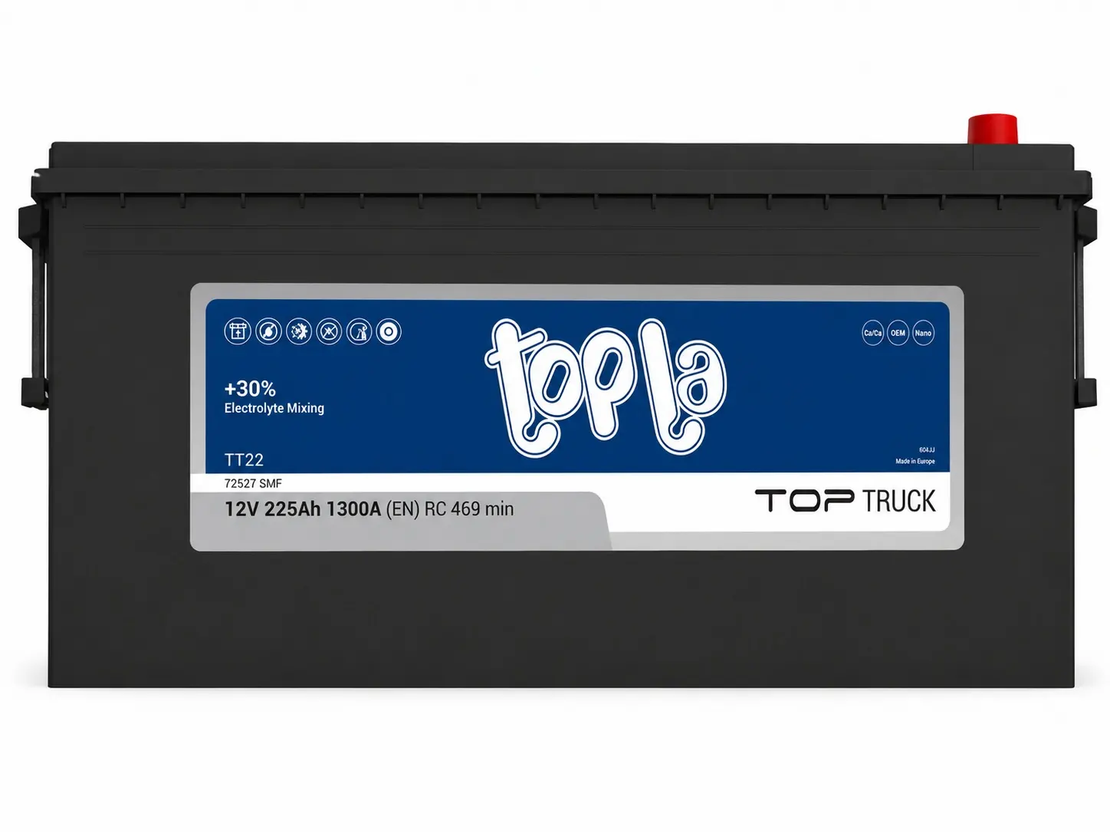 Акумулатор Topla Top Truck SHD 12V 225Ah 1300A