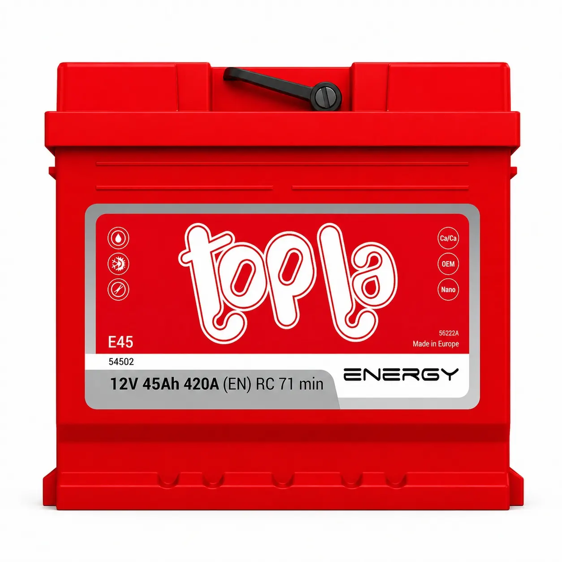 Акумулатор Topla Energy 12V 45Ah