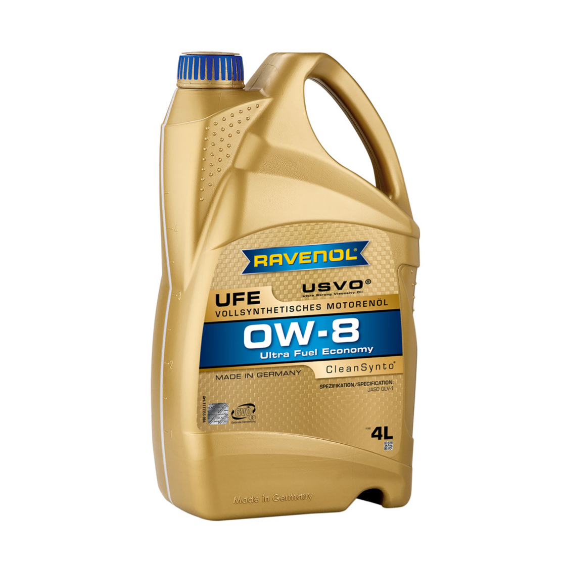 Моторно масло RAVENOL UFE Ultra Fuel Economy SAE 0W-8 4л.