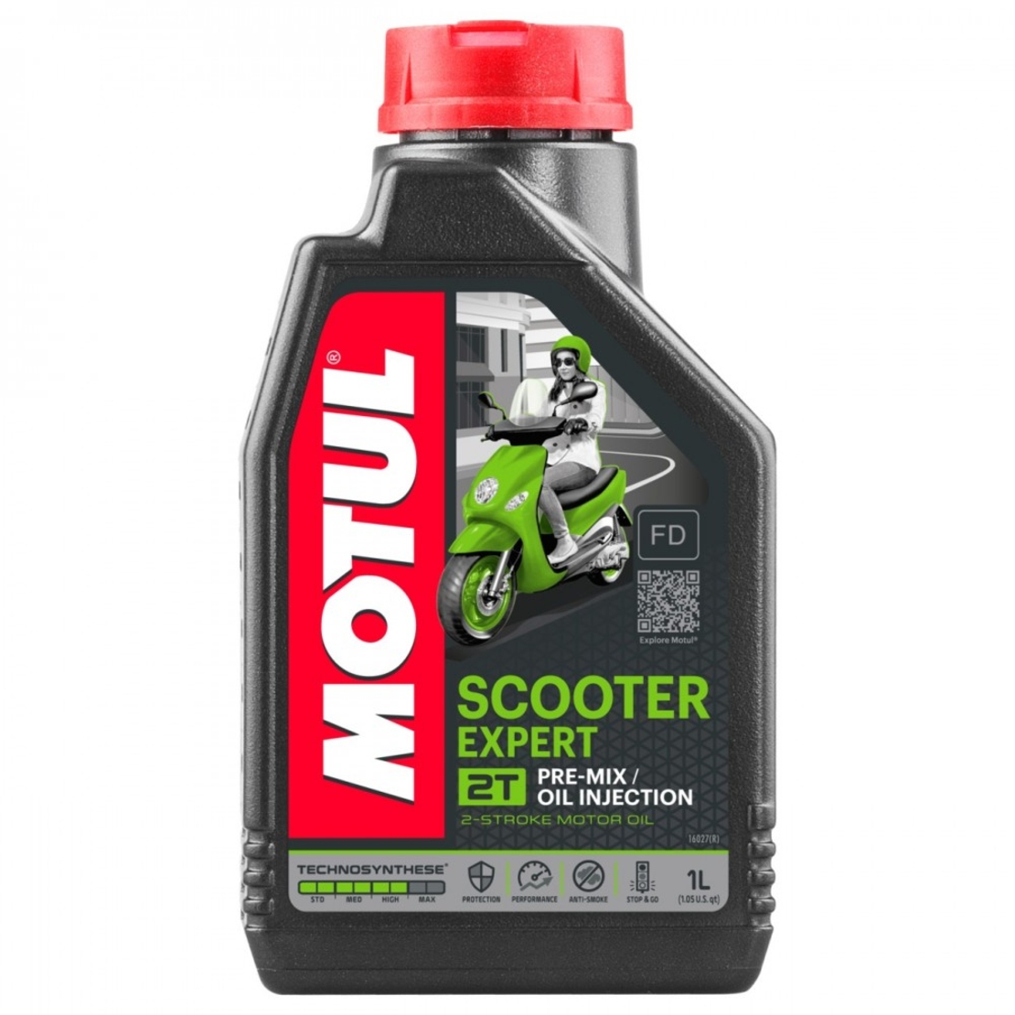 Масло MOTUL - SCOOTER 2T - 1 Л.